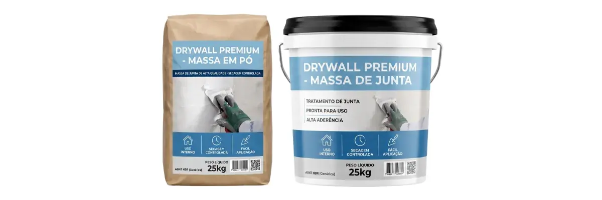 Massas para Drywall